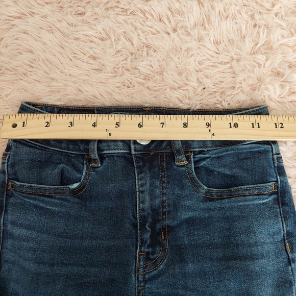 American Eagle Outfitters - Super Stretch Hi-rise Jegging - Distressed - Picture 11 of 12